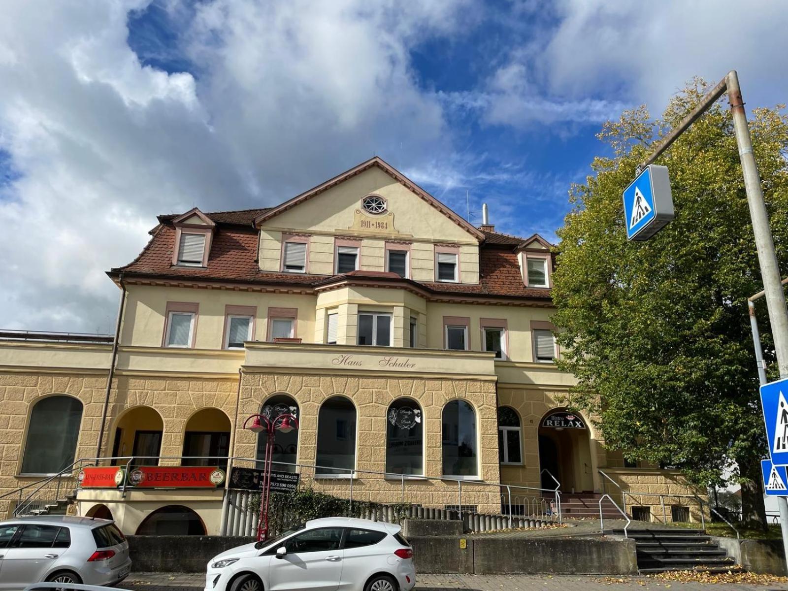 Ferienwohnung Schulerhaus Stetten am Kalten Markt Exterior foto